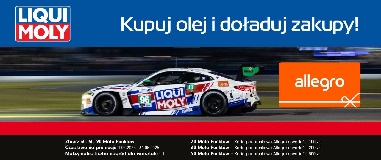 LIQUI MOLY – Kupuj olej i doładuj zakupy!