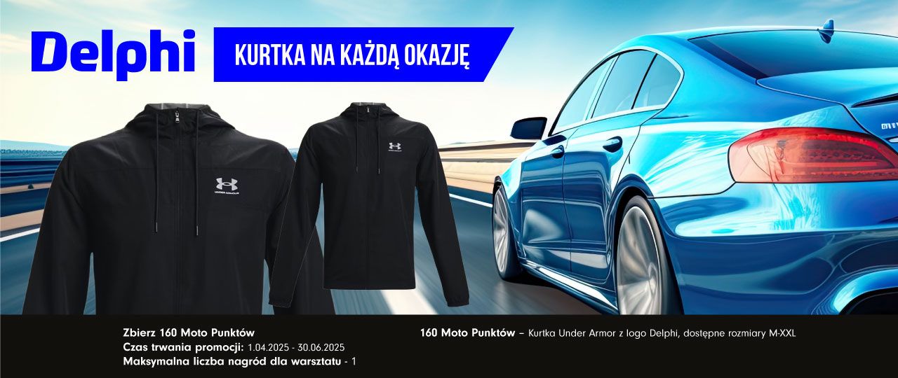 Promocja Delphi – Kurtka na każdą okazję